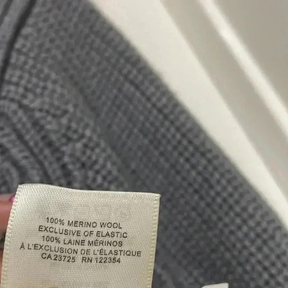 Merino Wool Cardigan Button Up - Picture 7 of 8